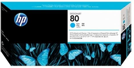 Печатающая головка HP 80 Cyan (C4821A)