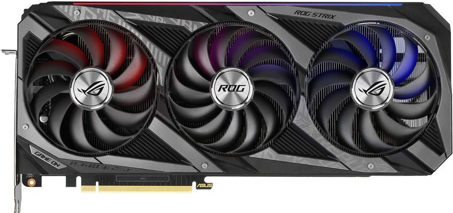 Видеокарта 12 Гб Asus GeForce RTX 3080 ROG Strix Gaming OC LHR (ROG-STRIX-RTX3080-O12G-GAMING)