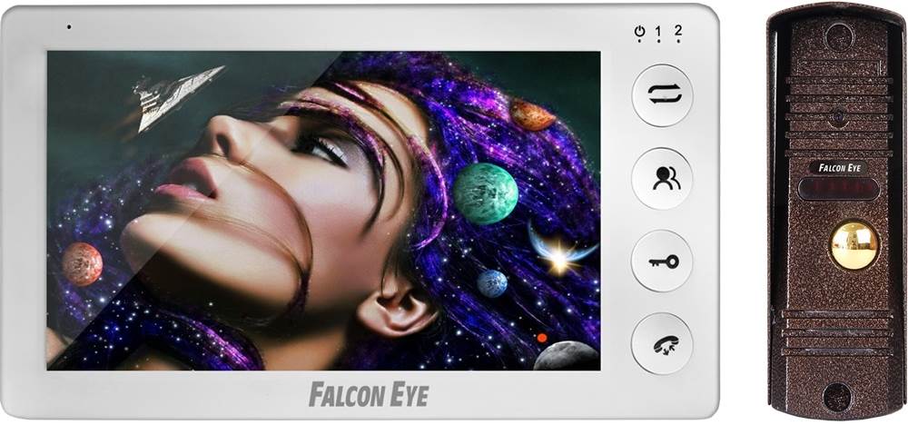 Видеодомофон Falcon Eye KIT Space HD белый