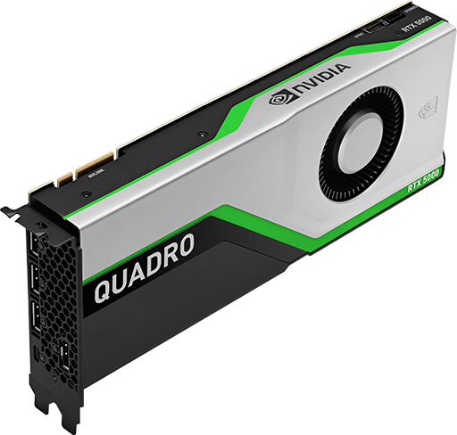 Видеокарта 16 Гб PNY NVIDIA Quadro RTX 6000 (VCQRTX5000BLK-1) oem