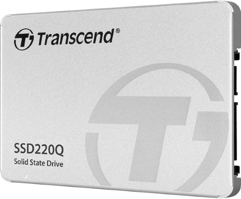 Жесткие диски, SSD и сетевые накопители Накопитель SSD 1 Тб Transcend SSD220Q (TS1TSSD220Q) 2.5 SATA-III