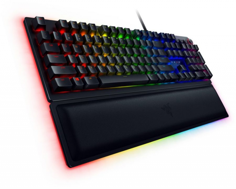   BeCompact Клавиатура проводная Razer Huntsman Elite RGB черная
