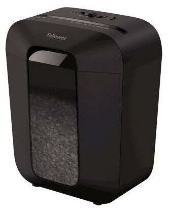 Уничтожитель бумаг Fellowes PowerShred LX50, DIN P-4, 4х37мм, 9лст.,  17 лтр., уничт.: скрепки,скобы,карты