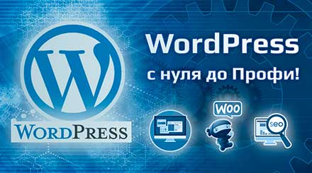 WordPress – с нуля до Профи!