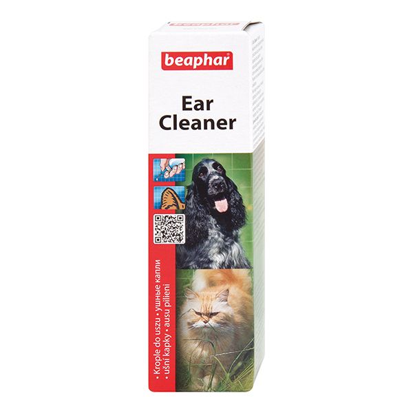   Бетховен Лосьон для собак и кошек Beaphar Ear-Cleaner для ухода за ушами 50мл