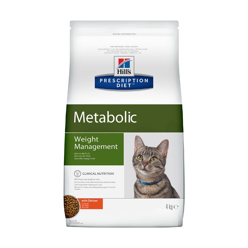 Корм для кошек Hill's Prescription Diet Feline Metabolic для коррекции веса, курица