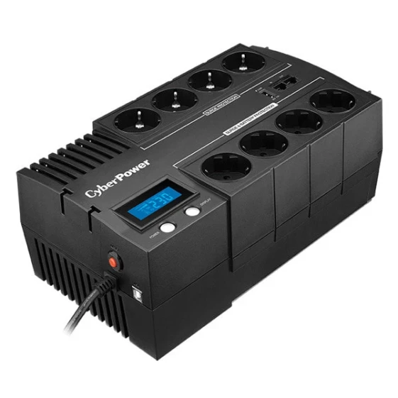 CyberPower BR1200ELCD источник бесперебойного питания Интерактивная 1200 VA 720 W 8 розетка(и)