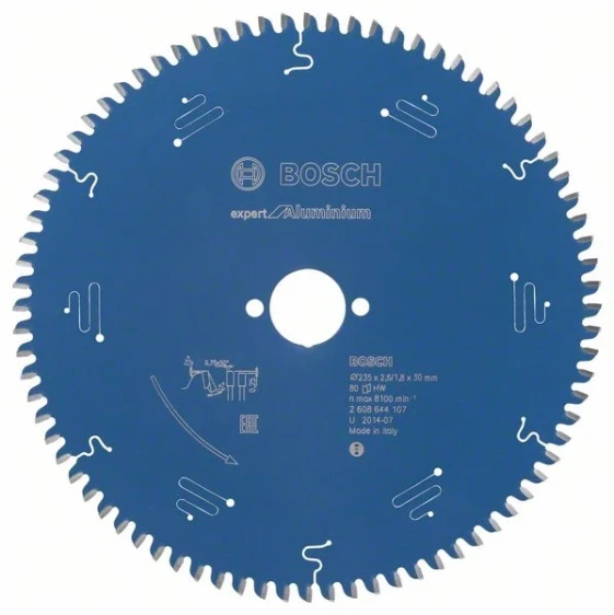 Пильные диски  ShopoTam Bosch 2 608 644 107 полотно для циркулярных пил 23,5 cm 1 шт