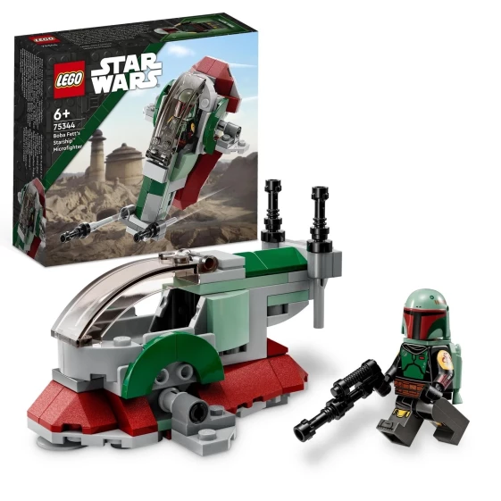 Конструктор Star Wars 75344 Микрофайтер: Звездный корабль Бобы Фетта
