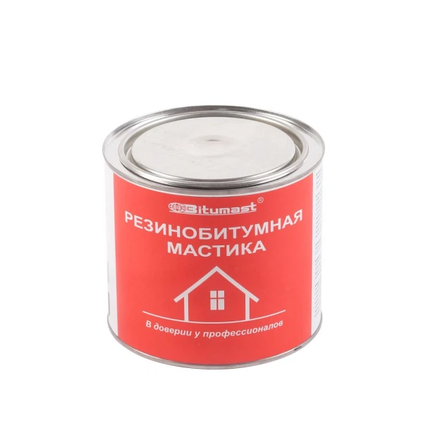 мастика резинобитумная bitumast, 2 л