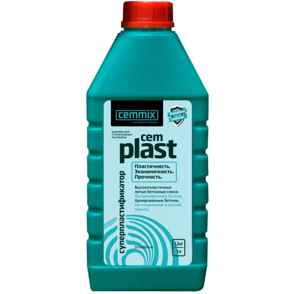   Аксон суперпластификатор cemmix cemplast, 1 л
