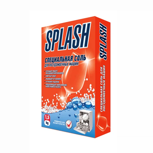 соль для посудомоечных машин prosept splash 1,5кг 280-15