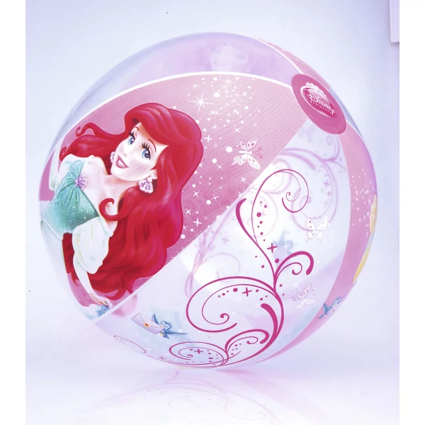 мяч надувной 51см, disney princess bestway 91042