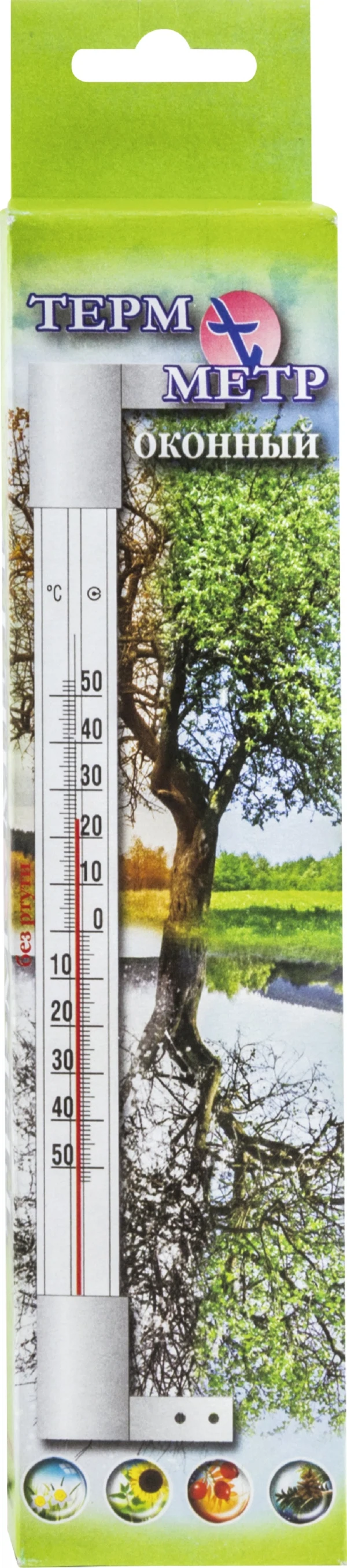 термометр оконный стандарт тб-202, в блистере