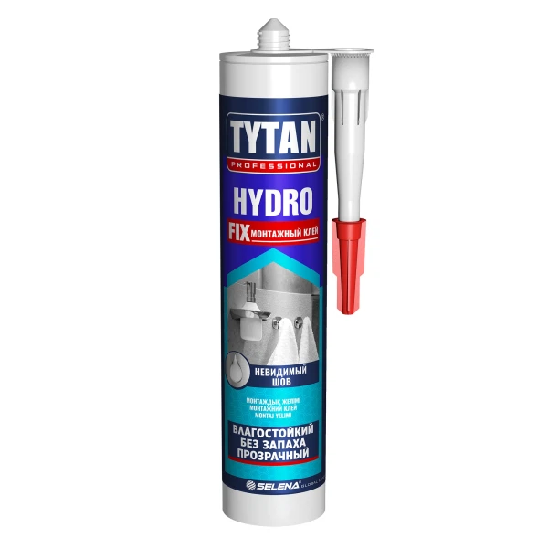   Аксон клей монтажный tytan professional hydro fix универсальный 310мл.