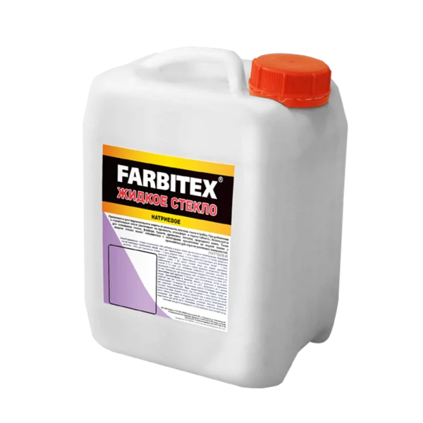  жидкое стекло farbitex 3,8кг