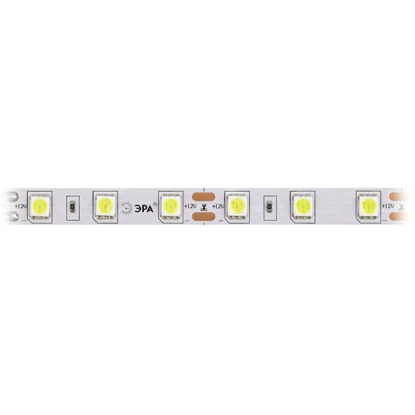 лента светодиодная эра 5050 ip20 5м белый нейтральный c0043045