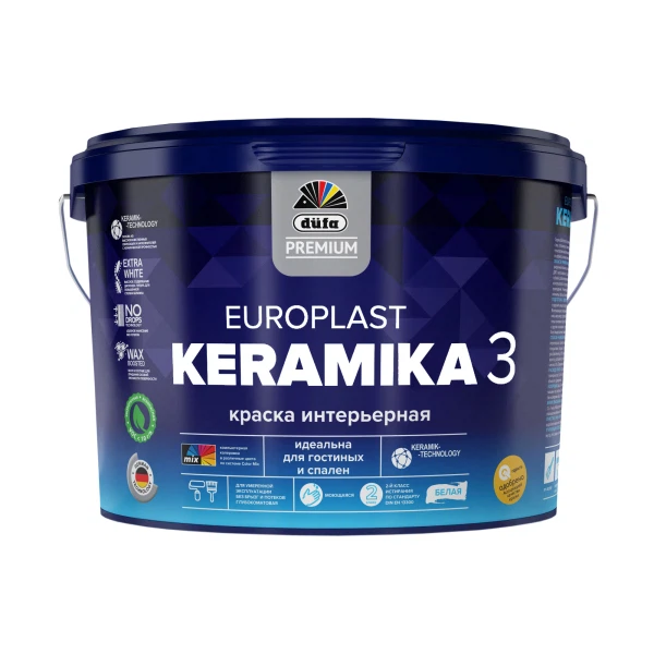 Краски для стен  Аксон краска dufa premium europlast keramika 3 интерьерная база a 9л