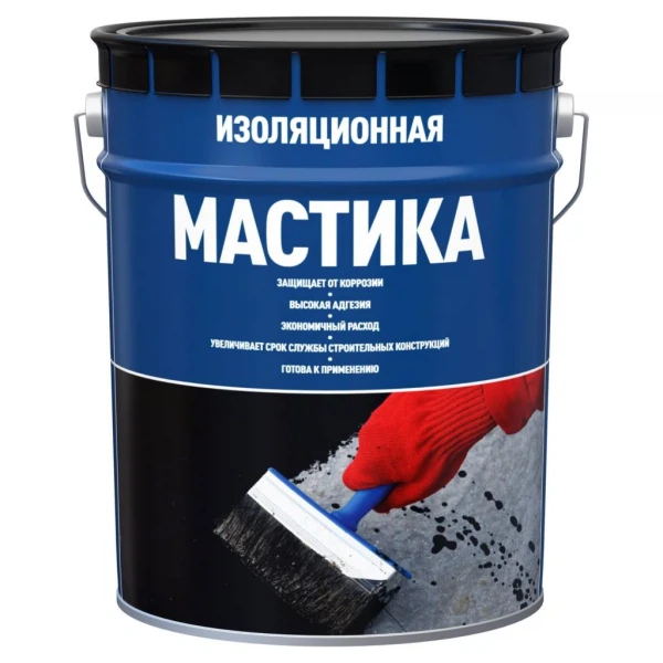 мастика битумная изоляционная 21,5 л / 19 кг