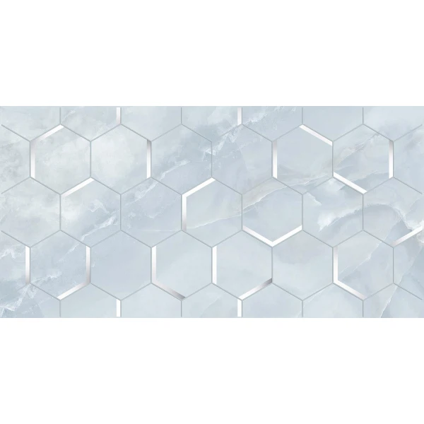 Керамические бордюры декор onice forma blu 31.5*63 голубой 921662