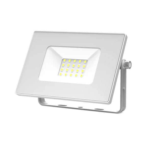 прожектор gauss elementary 613120320 20w 1750lm 6500k 200-240v ip65 белый led