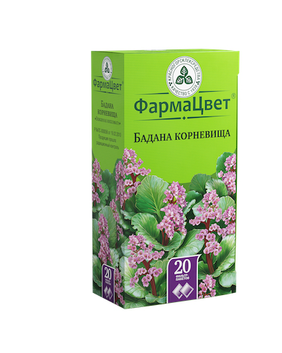 Бадан корневище ф п 1,5г №20