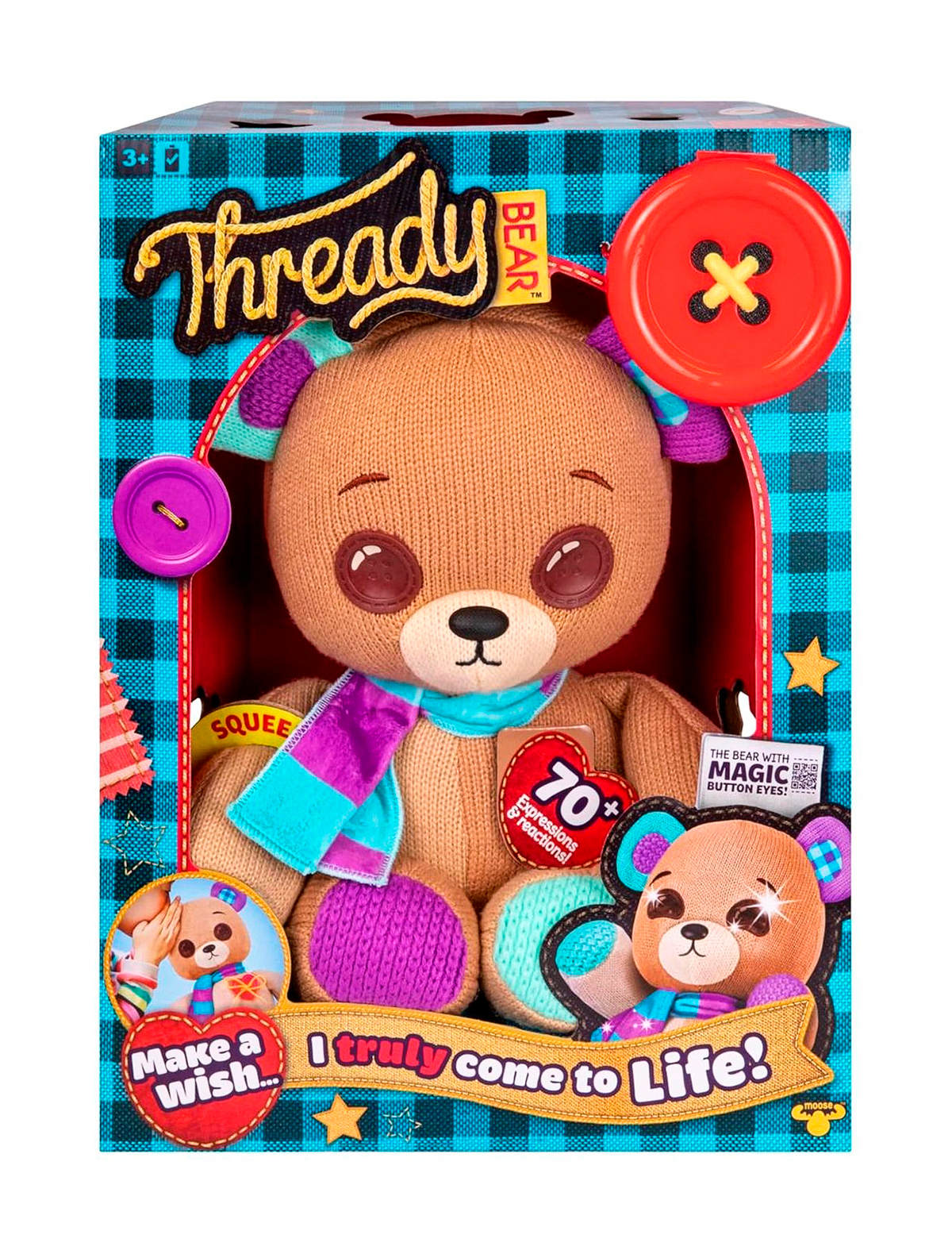 Игрушка интерактивная THREADY BEAR