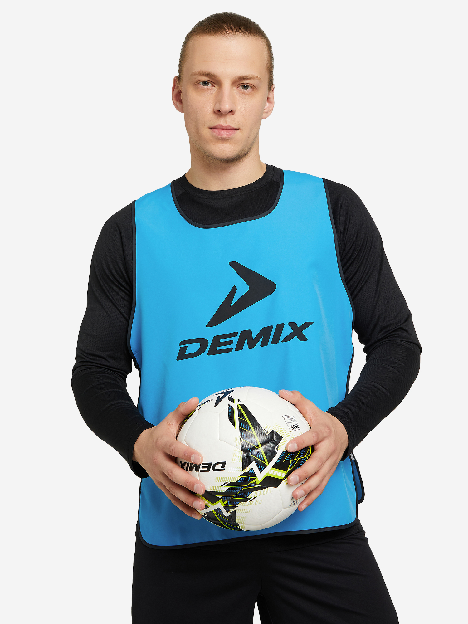 Футбол  Demix Манишка мужская, Голубой