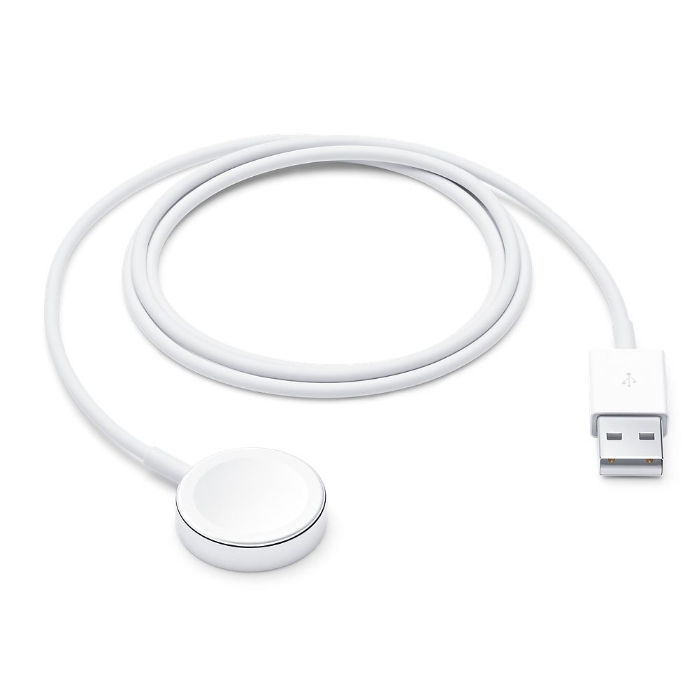 Кабель Apple Watch Magnetic Charging USB 1м, белый