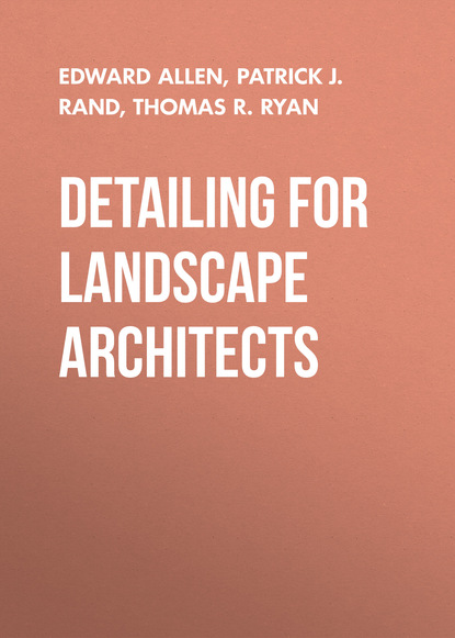 Detailing for Landscape Architects