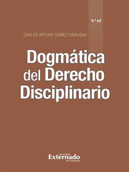 адвокатура  ЛитРес Dogm?tica del Derecho Disciplinario (6? edici?n)