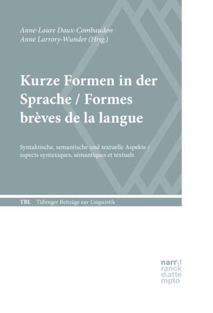 Kurze Formen in der Sprache / Formes br?ves de la langue