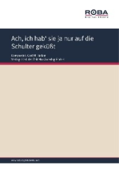 Ach, ich hab' sie ja nur auf die Schulter gek??t