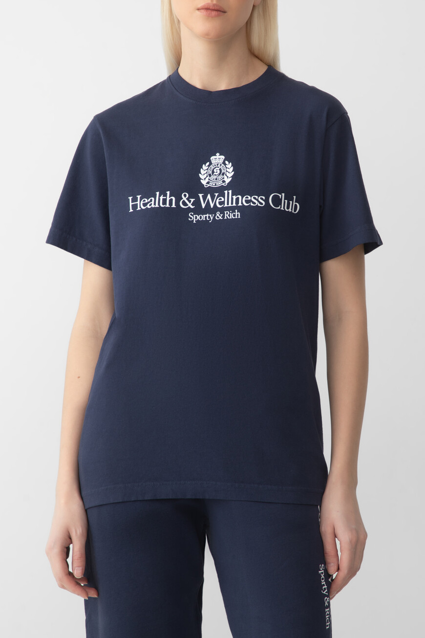 Футболка Sporty Rich Модель H&W Crest