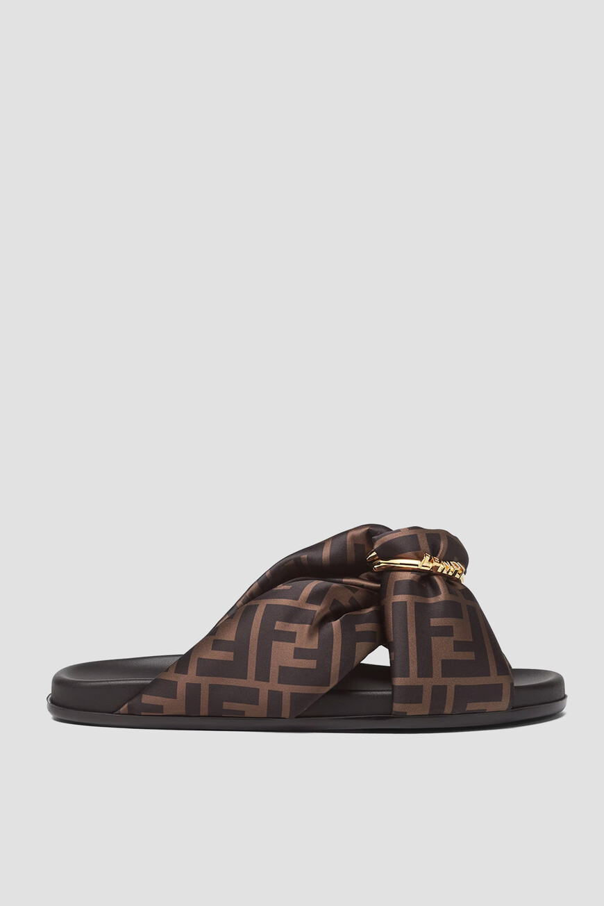 Шлепанцы Fendi Feel