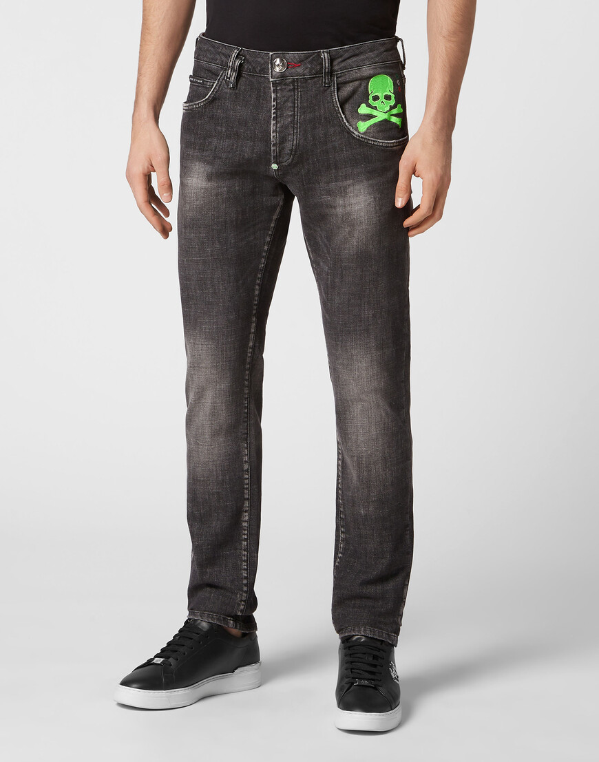 Джинсы Прямые Philipp Plein