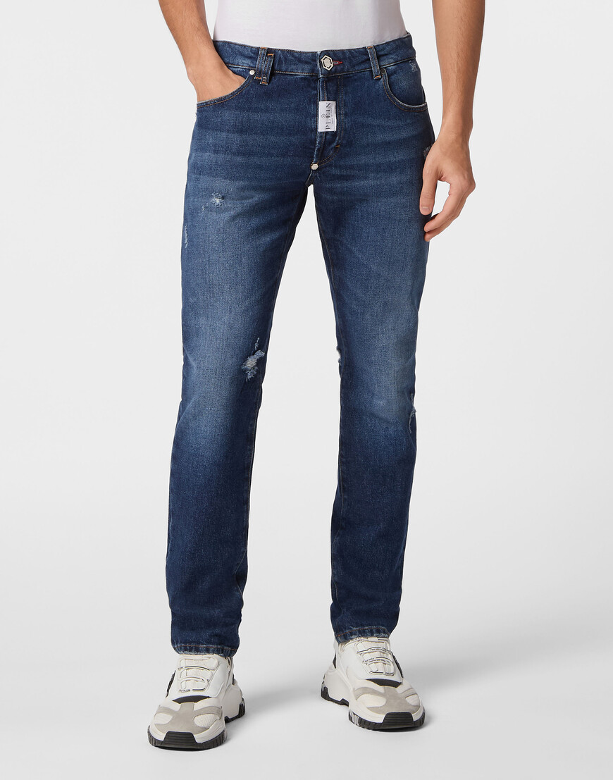 Джинсы Прямые Philipp Plein
