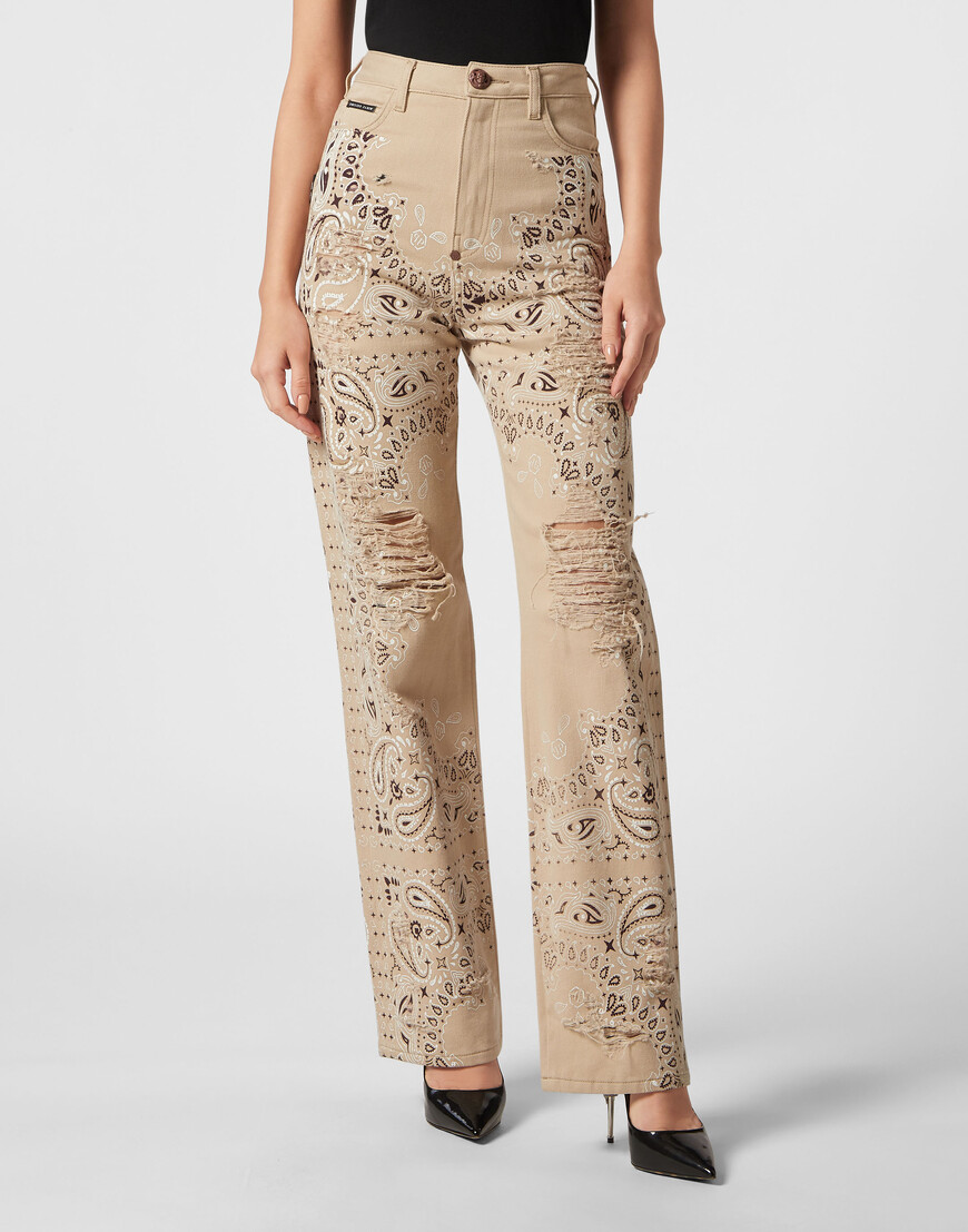 Широкие Джинсы Philipp Plein