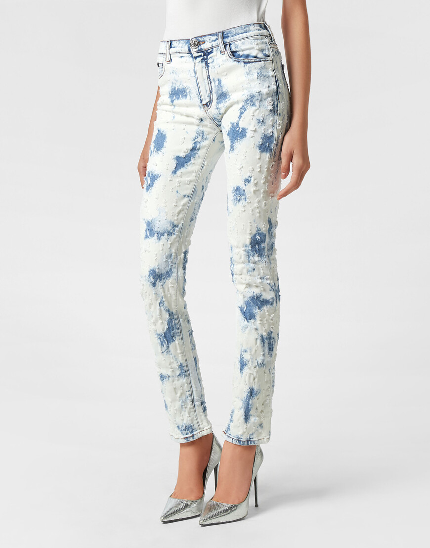 Джинсы Прямые Philipp Plein