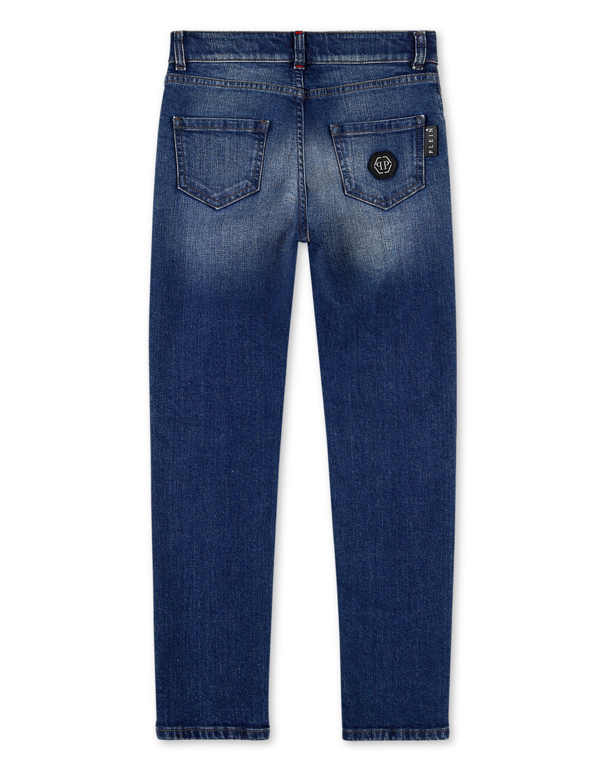 Джинсы Зауженные Philipp Plein