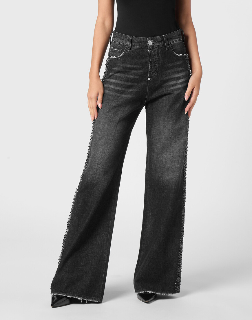 Широкие Джинсы Philipp Plein