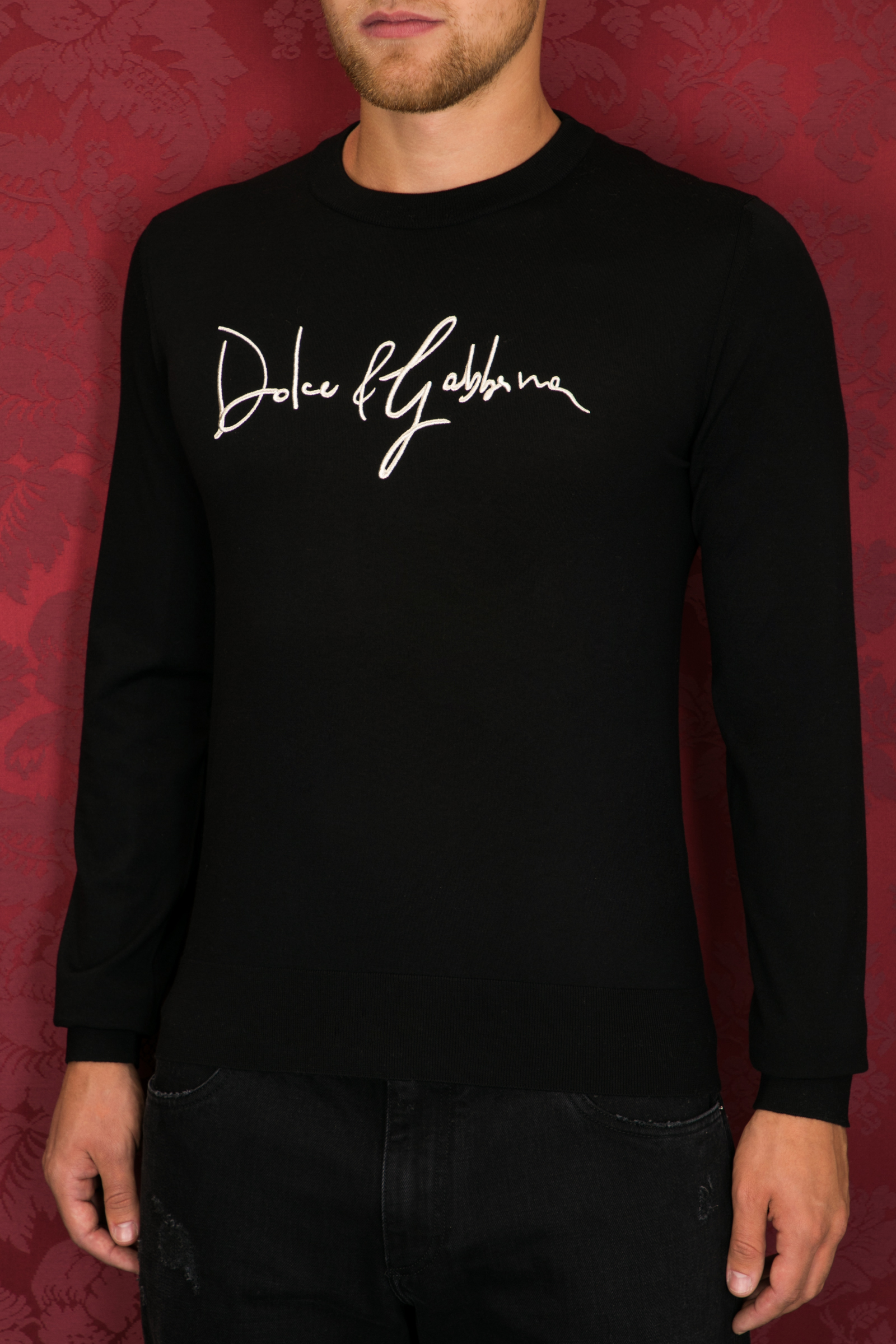 Джемпер Dolce & Gabbana из шерсти