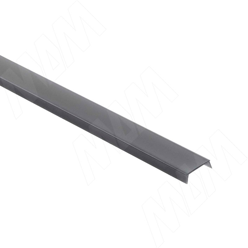  Рассеиватель черный матовый для профиля FM1/F, SM6, L-3000 (LSPA-DIF1.1/F-BL-3)