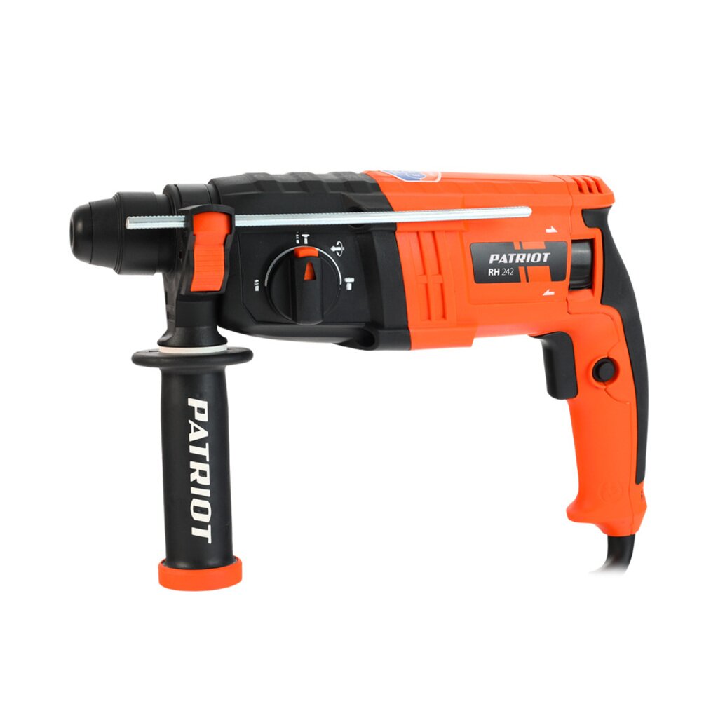  Перфоратор Patriot, RH242, SDS-Plus, 720 Вт, 2.5 Дж, 3 режима, с кейсом