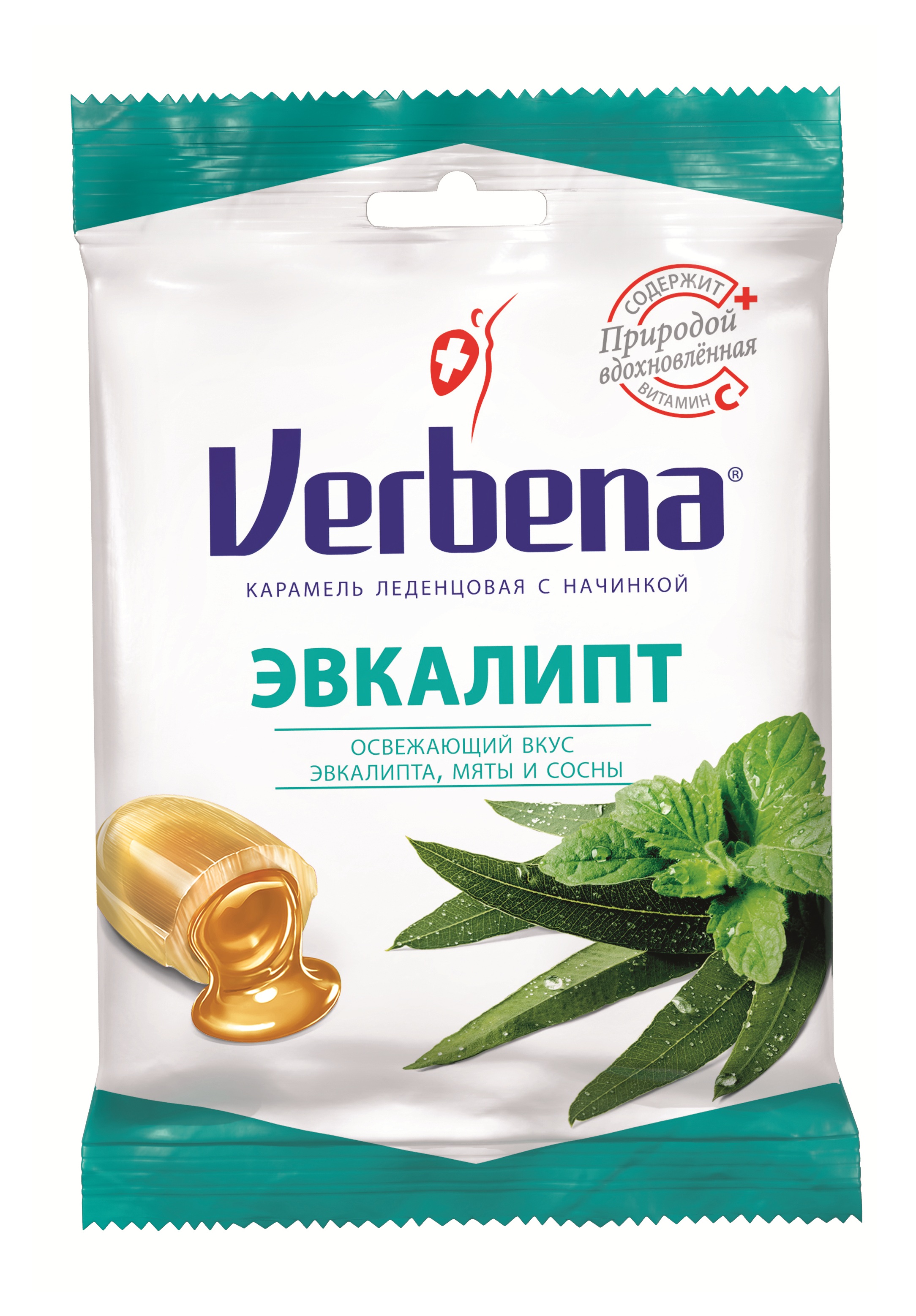  Аптека Ригла Вербена карамель эвкалипт 60г