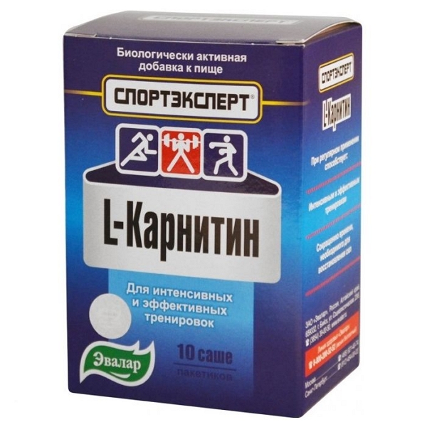   Аптека Ригла Спортэксперт L-карнитин саше 3,5г №10