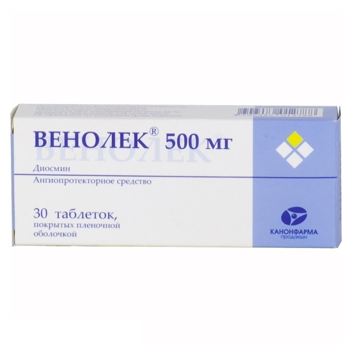 Венолек таб.п о 500мг №30