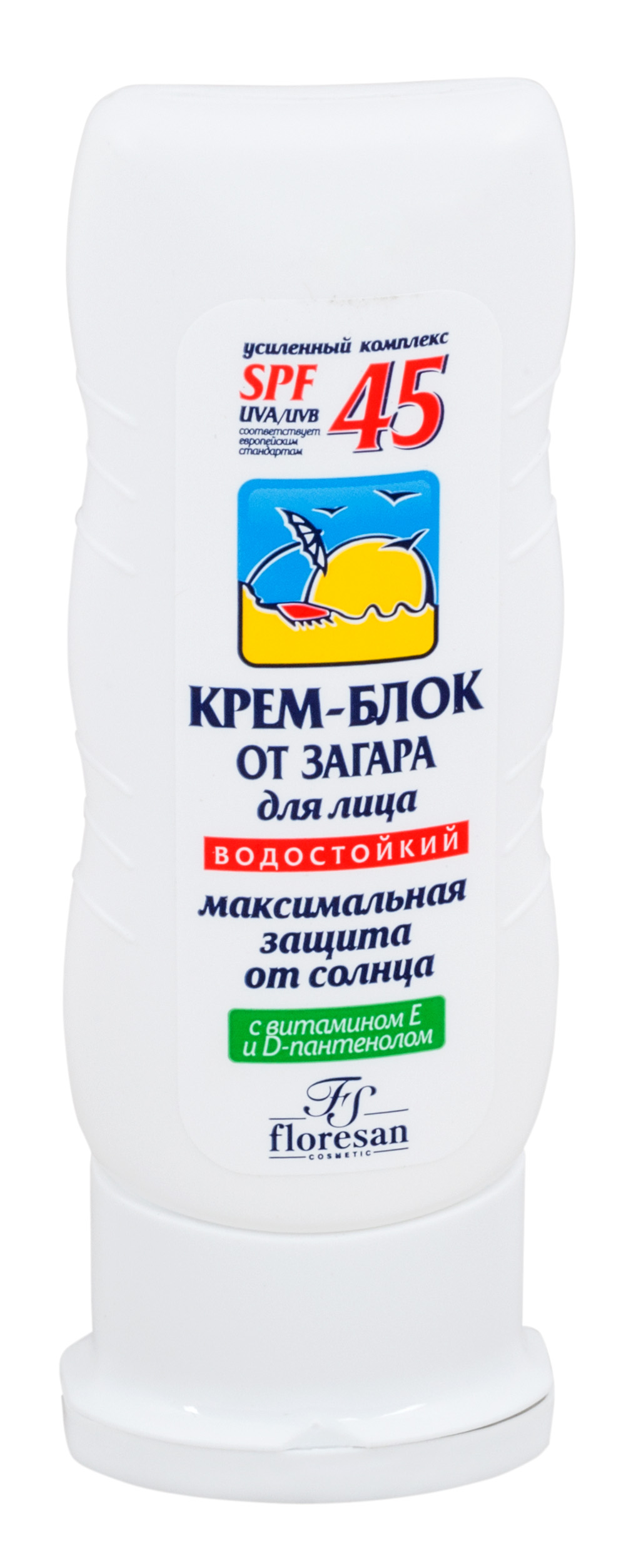 Солнцезащитные средства  Аптека Ригла Флоресан крем блок от загара SPF45 60мл 113