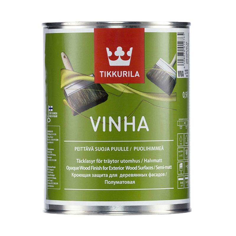 Антисептик кроющий Tikkurila VINHA VVA полуматовый, 0,9л