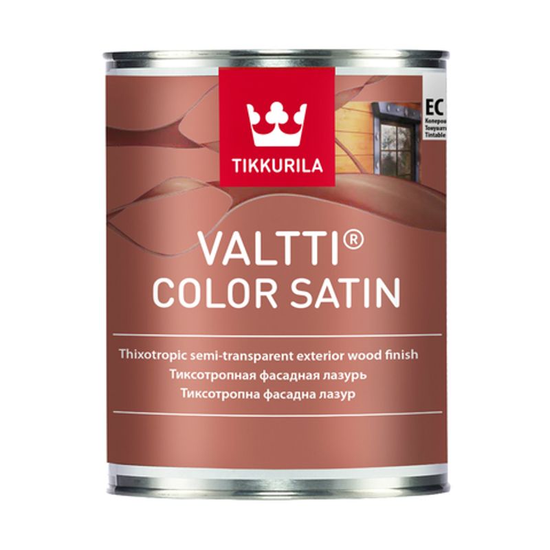 Антисептик лессирующий Tikkurila Valtti Color EC, 0,9л